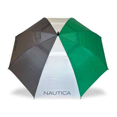 Nautica pk Golf Umbrella Set Green/Navy/White