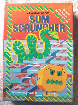 72137 Sum Scruncher - Sinclair Spectrum 48K (1983) | eBay UK