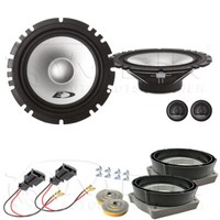 Alpine Lautsprecher FüR Audi A2 1999-2005 Heck TüR Hinten 2-Wege 280W 165 #AA16