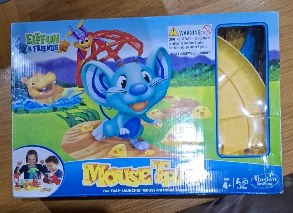 mouse trap Hasbro 2013 board game Elefun & Friends Edition (Spares & Repairs)
