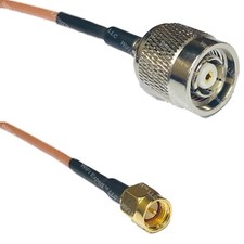 RG316 RP-TNC MALE to SMA MALE RF Cable Rapid-SHIP LOT