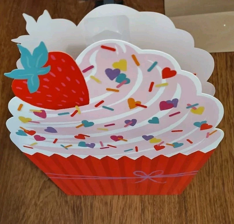 Lote de 5 Bolsas de Regalo para Cupcakes Hallmark Día de San Valentín, Amor Foto 3 de 4