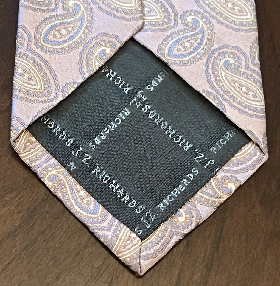 J.Z Richards Hand made 100% Silk Men’s Neck Tie Made In USA - Image 2 of 4