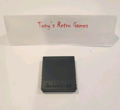 Official Nintendo GameCube Black Memory Card 251 Blocks (DOL-014 ...