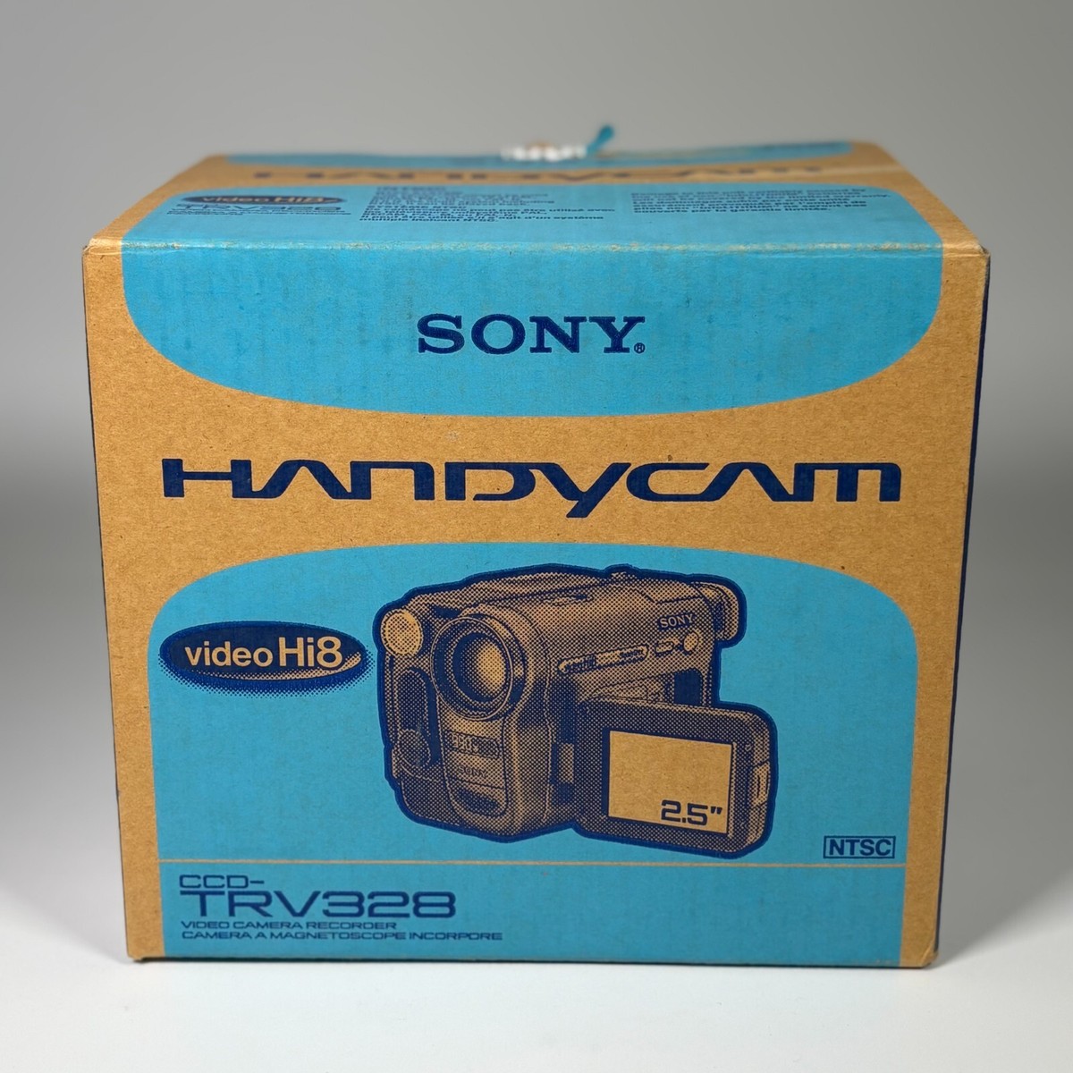 Sony Handycam CCD-TRV328 Hi-8 Analog Camcorder Blue New Open Box
