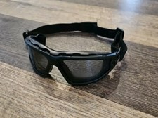 Pyramex I-Force Safety Goggle/Glasses with Black Frame and Tinted Anti-Fog Lens