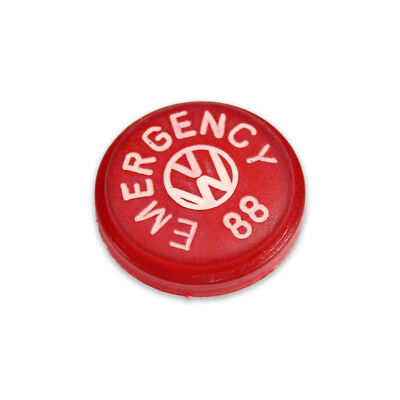 VW TYPE 1 3 BUG GHIA BUS HAZARD DASH LIGHT EMERGENCY FLASHER LIGHT SWITCH INSERT