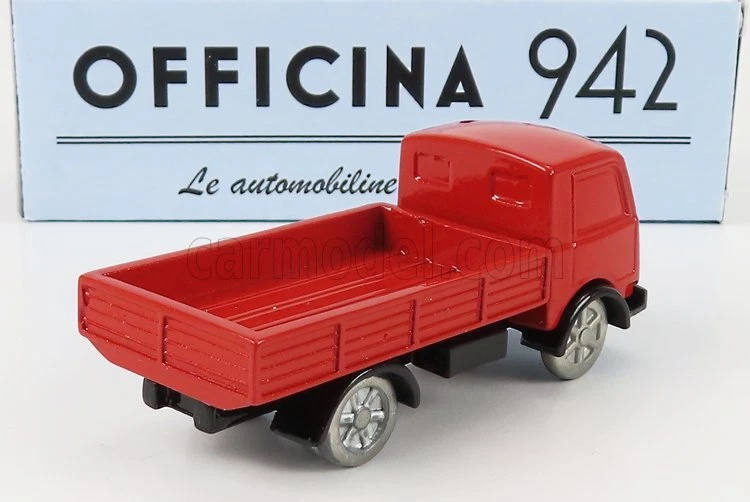 MODELLINO CAMION STATICO OFFICINA 942 FIAT 640N TRUCK 1949 ROSSO 1/76 - Immagine 2 di 4