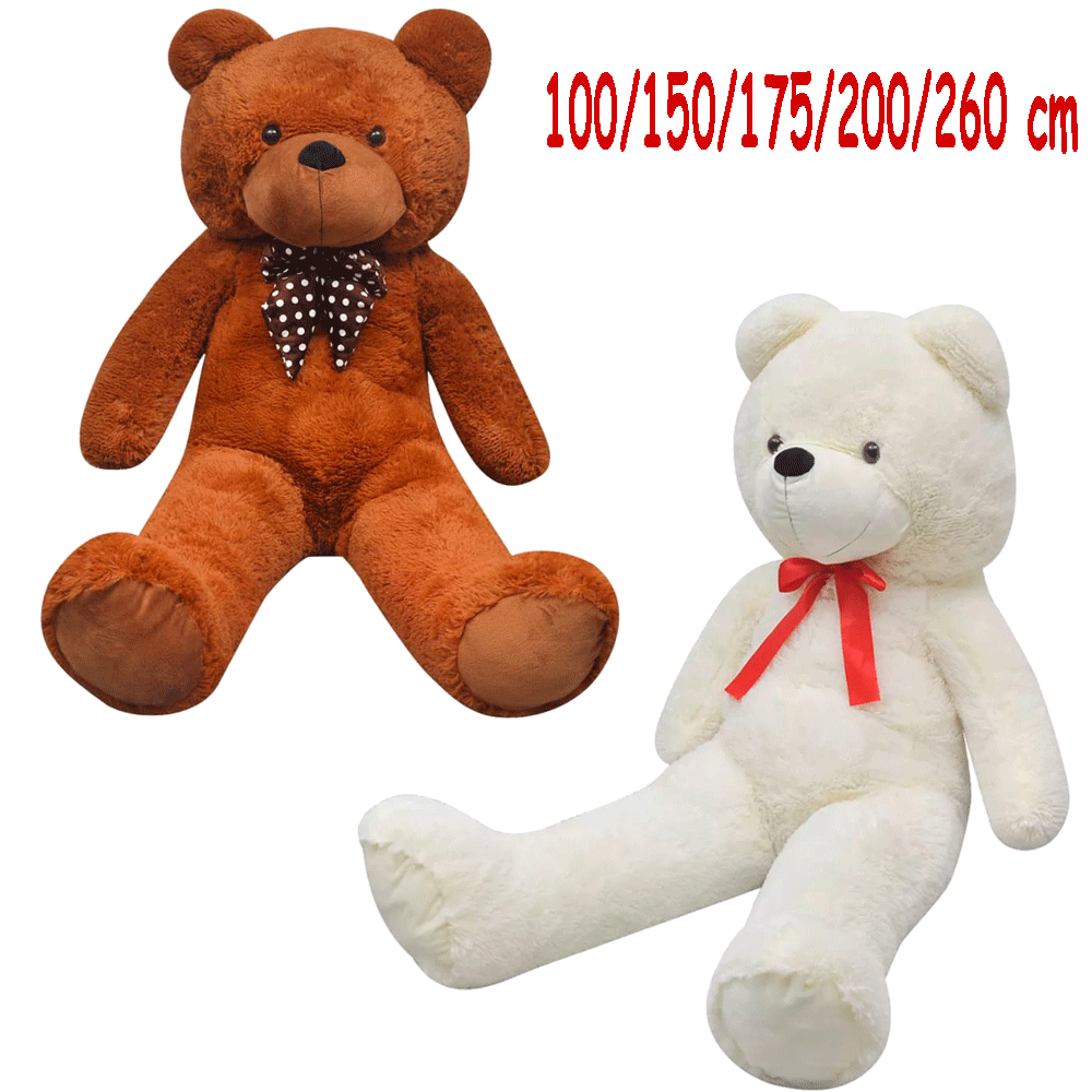 XXL Teddybär Plüsch Kuschel Stoff Tier Riesen Teddy Bär Geschenk Groß. 100-260cm XXL Teddybär Plüsch Kuschel Stoff Tier Riesen Teddy Bär Geschenk Groß. 100-260cm