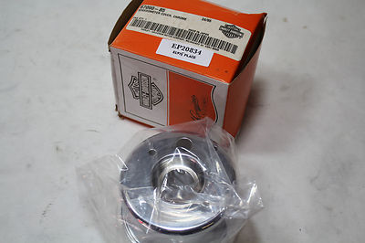 Harley chrome speedo speedometer cover 67090-85 NOS FXR XL Dyna gauge EP20834