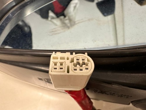 Specchio retrovisore sinistro lato passeggero originale Toyota Prius Zvw30 argento 2009-2015 - Foto 7 di 7