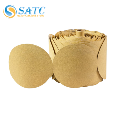 100pcs 6 inch 180 Grit PSA Adhesive Sanding Disc Sandpaper on Roll for