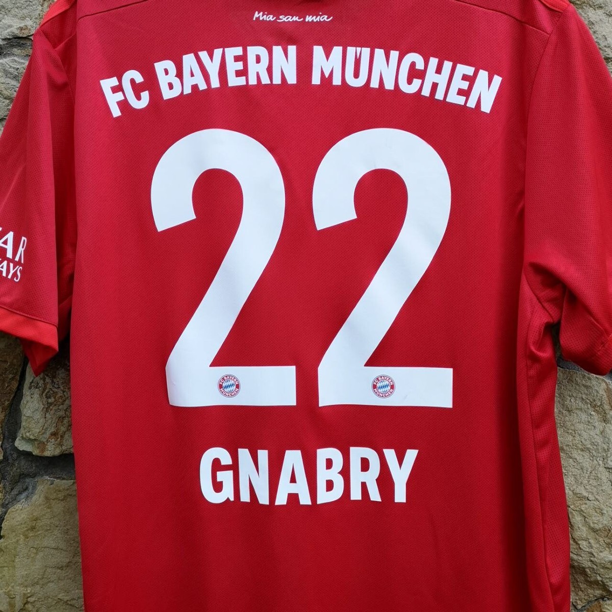 ニャブリ　バイエルン　L オーセンティック ニャブリ バイエルン L オーセンティック Serge Gnabry 2018-19