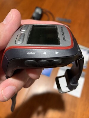 Montre GPS Garmin Forerunner 305 Avec Cardio, Pour Running, Vélo, Marche, état Correct