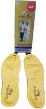 MD Million Dollar Insoles Yellow Unisex Size XL Massaging Orthotic New Read    
