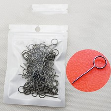 100PCS SIM Card Tray Removal Pin Eject Opener Tool For iPhone Android Phone