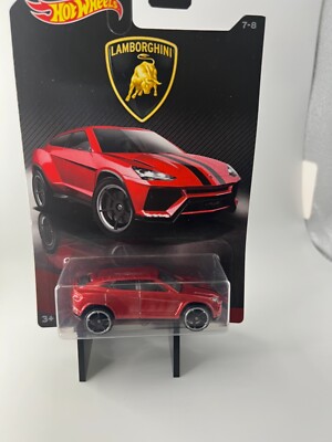 HOT WHEELS LAMBORGHINI URUS RED HW 2016