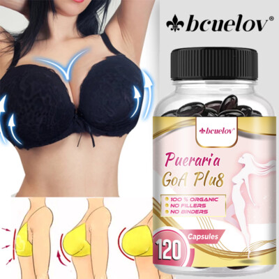 Pueraria Mirifica Capsules Support Breast Plumpness, Softness, and Luster