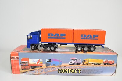 Joal Camion Daf 95 Xf Semi Plateau Ridelles 1/50 - FR