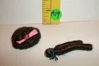VINTAGE MOD FAIR HAIR BRUNETTE BARBIE WIG WIGLET  & CURLS #4043 VGC A19 LOT