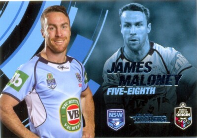 2018 NRL Traders State of Origin NSW Card SOO11/45 James Maloney
