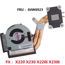 CPU Cooling Fan Heatsink for Lenovo ThinkPad X230 X230i X220 04W0435 04W6921
