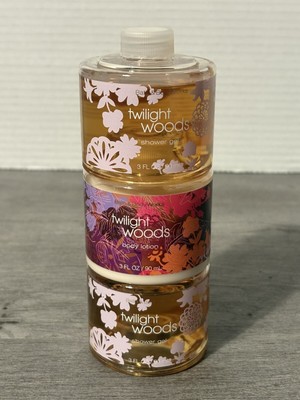 Bath & Body Works 3 oz Lotion and Shower Gel Stackers Lot Of 3 RARE