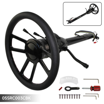 Universal 28'' Tilt AT Automatic Steering Column GM w/ 9 Bolt Steering Wheel