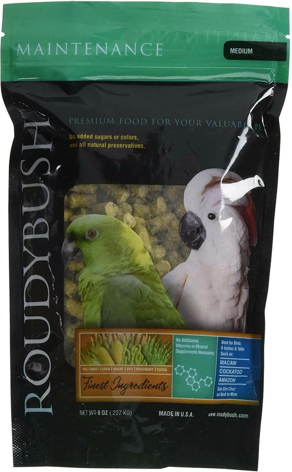 RoudyBush Daily Maintenance Bird Food-Medium