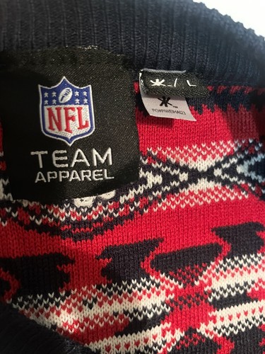 Gilet maglione Houston Texans NFL FOOTBALL stampa azteca taglia L licenza ufficiale - Foto 3 di 8