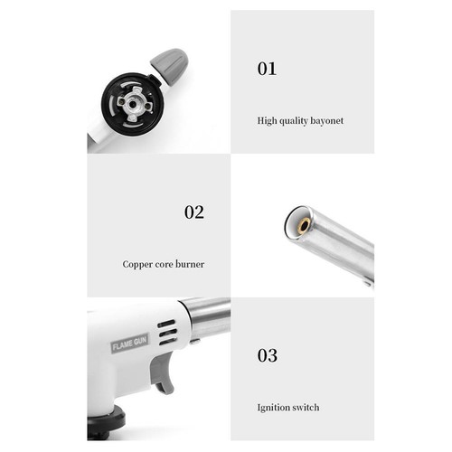 Butane Gas Blow Torch Welding Iron Soldering Lighter Flame-Gun BBQKs3d - Picture 14 of 15