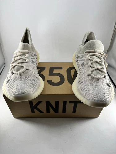 Taglia 9 Adidas Yeezy Boost 350 V2 CMPCT Slate Bone fondo di magazzino con etichette