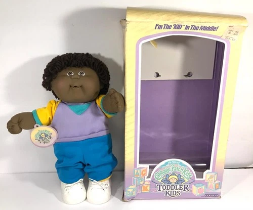 VINTAGE COLECO CABBAGE PATCH TODDLER KIDS BOY DOLL NEW IN OPENED BOX