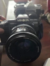 Minolta Maxxum 7000 35mm Film Camera with 50mm f1.7 Prime Lens & Case [EXC-]