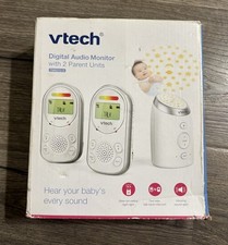 Baby Monitor VTech TM8212 Audio with 2 Parent Unit Up to 1 000 Ft of Range