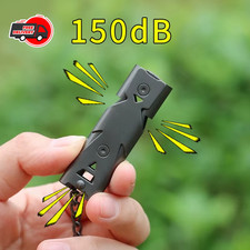 Aluminum Emergency Survival Whistle for Camping Hiking Outdoor Tool
