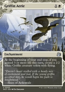 Magic/MTG Greifenhorst WOT-5 Uncommon Deutsch Neu Foil