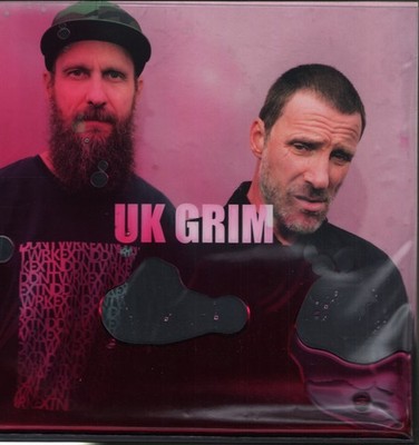 Sleaford Mods UK Grim LP vinyl UK Rough Trade 2023 blood records black smoke