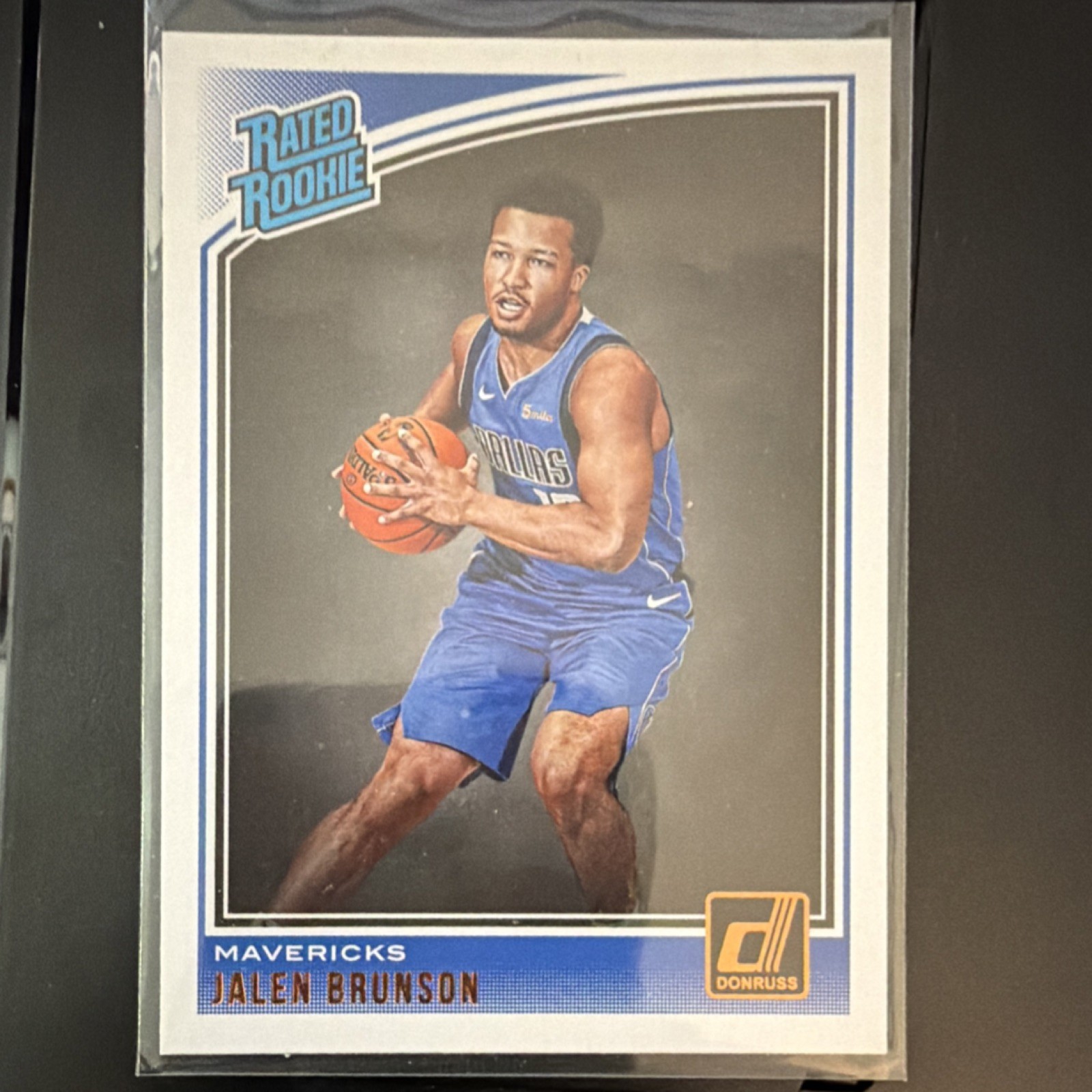 Panini 2018-19 Donruss Rated Rookie Jalen Brunson #179 Mavericks Basketball