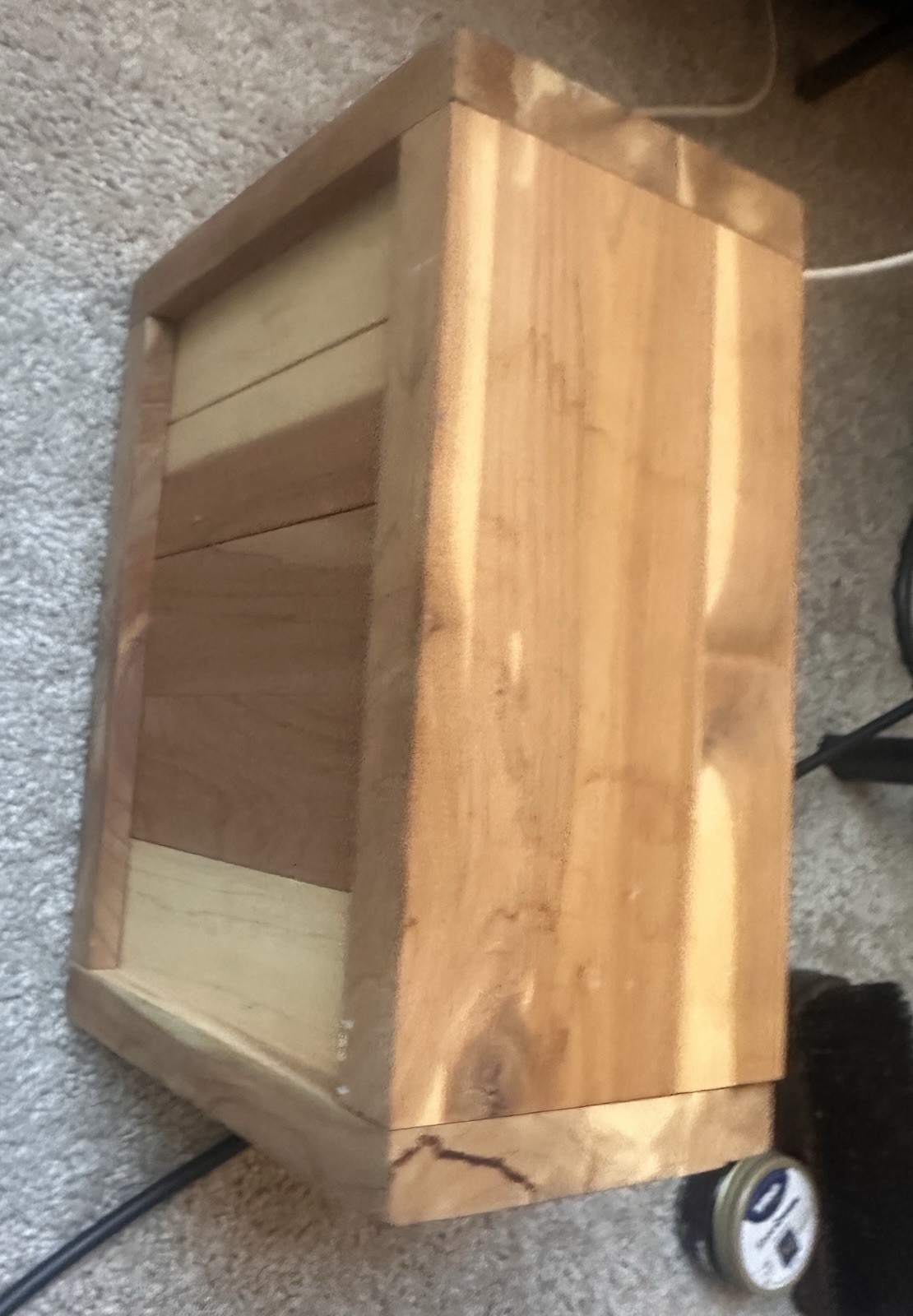 Shoe Shine Valet Vintage Designed Wooden Box... Foot Matters - With BOX