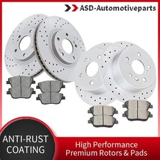 Front Rear Rotors Disc Brake Pads for 2011 - 2014 2015 Hyundai Sonata Kia Optima