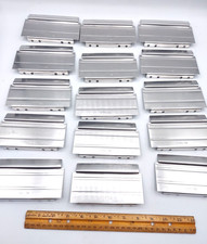 Lot Of 15 Lista Aluminum Cabinet Drawer Dividers 3 X 5-14 D100-08 Stanley Lot Of 15 Lista Aluminum Cabinet Drawer Dividers 3 X 5-14 D100-08 Stanley