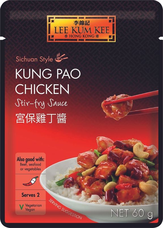 [60g] Lee Kum Kee Sauce für ein chinesisches Huhngericht Kung Pao Stir-Fry Sauce
