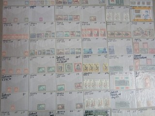 Nystamps Indonesia many mint NH old stamp collection a29nb