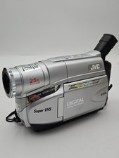 JVC GR-SXM740U Super VHS-C Camcorder 25x Zoom AS-IS Parts Repair Powers On No...