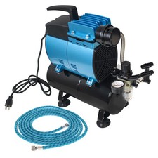Master Airbrush Super Powerful 3/5 HP Air Compressor, Storage Tank Airflow 48L/M