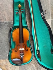 Violin with case and bow, full size. Cremona brand