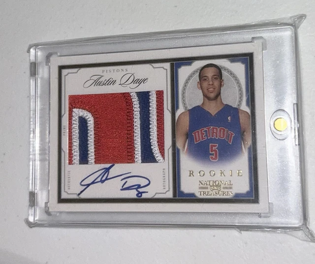 2009-10 Playoff National Treasures - RPA Austin Daye #214 Gold /25 SSP