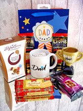 Father’s Day Gift Hamper for Dad – Mug, Chocolates, Trophy & Treats Set
