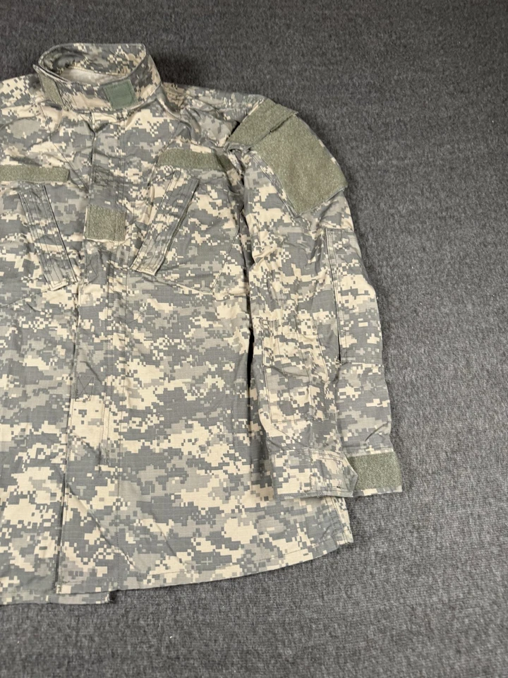 US Army ACU Jacket Mens Small Long UCP Digital Camo Ripstop Combat Coat Uniform - Image 3 of 4